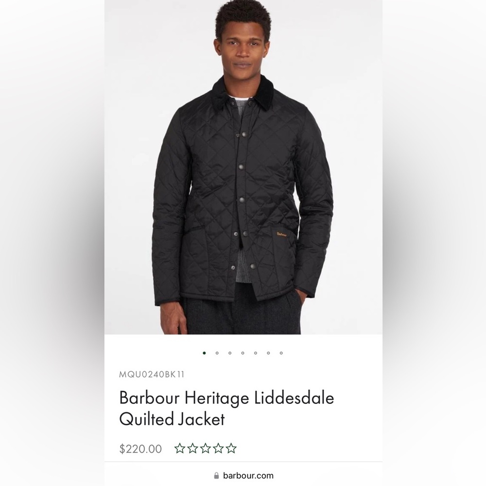 Barbour Heritage Liddesdale Quilted Jacket